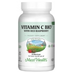 Maxi Health Kosher Vitamin C Bio 400 mg. with Red Raspberry - Passover 90 Capsule