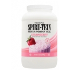 Nature`s Plus Kosher Spiru-Tein Shake Rice, Pea & Soy Protein Powder Strawberry 5 LB
