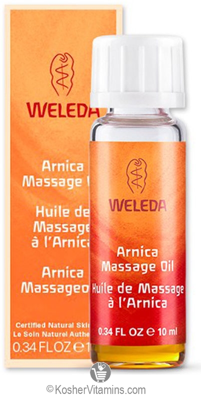 Weleda Arnica Massage Oil Travel Size 0.34 fl oz - Koshervitamins.com