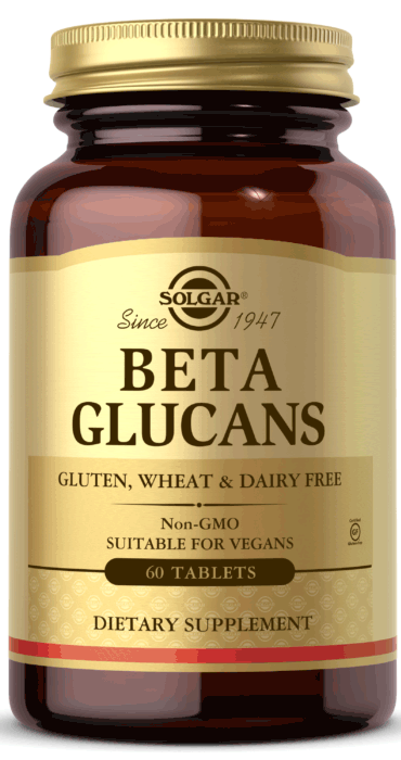 Solgar Beta Glucans Vegetarian Suitable not Certified Kosher 60 Tablets -  Koshervitamins.com