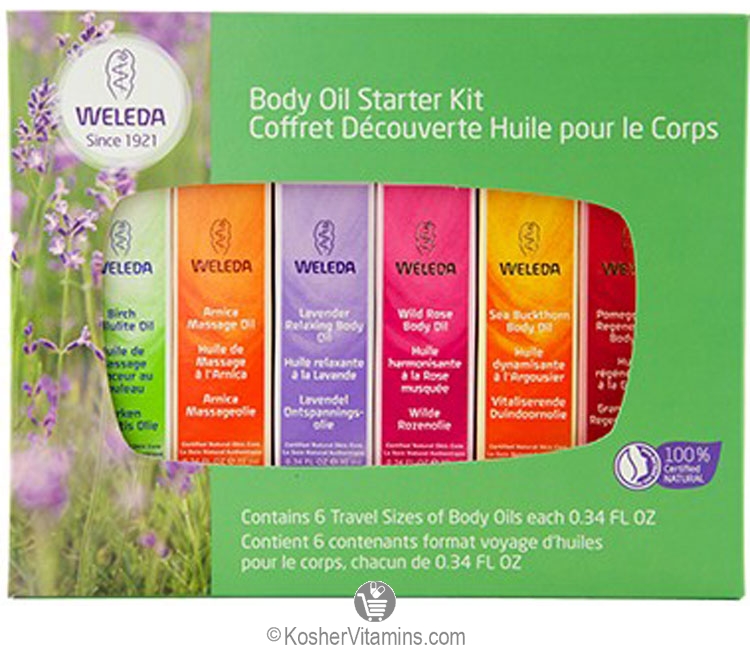 Weleda Body Oil Essentials Kit 6 6 CT - Koshervitamins.com