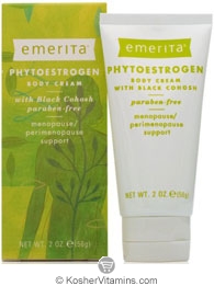 Emerita Phytoestrogen Body Cream 2 OZ - Koshervitamins.com