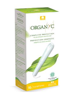 Organyc Organic Cotton Tampons With Applicator Regular 16 Count -  Koshervitamins.com