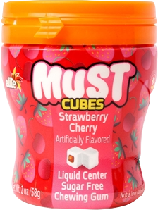 5 Strawberry Gum Cube  The Kosher Marketplace