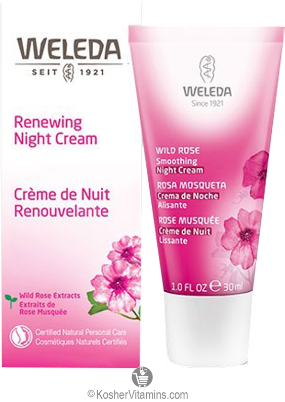 Weleda Renewing Night Cream Wild Rose 1 OZ - Koshervitamins.com