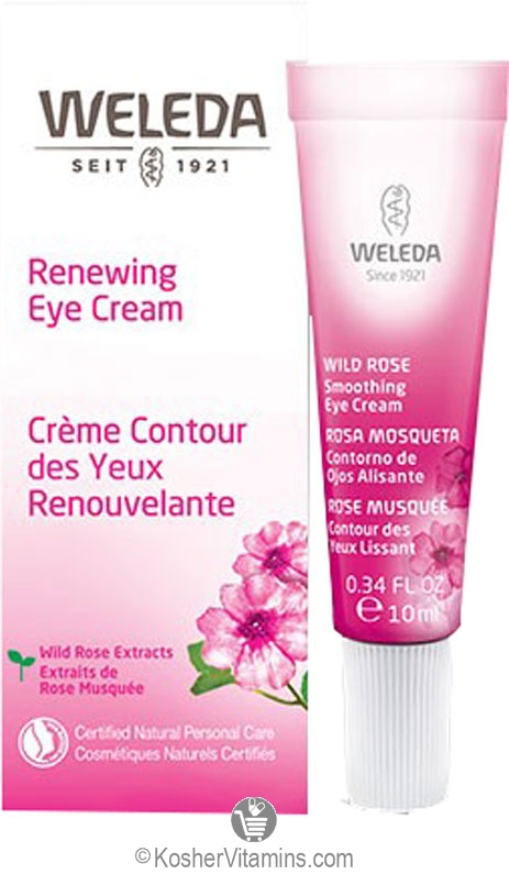 Weleda Smoothing Eye Cream Wild Rose 0.34 OZ - Koshervitamins.com