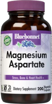 Bluebonnet Kosher Magnesium Aspartate 400 Mg 200 Vegetable Capsules -  Koshervitamins.com