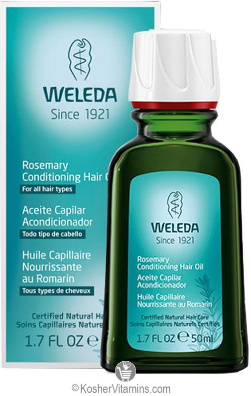 Weleda Rosemary Conditioning Hair Oil 1.7 fl oz - Koshervitamins.com