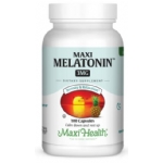 Maxi Health Kosher Melatonin 3 Mg - Special Chometz Free Formula - May contain Kitniyos 100 Capsules